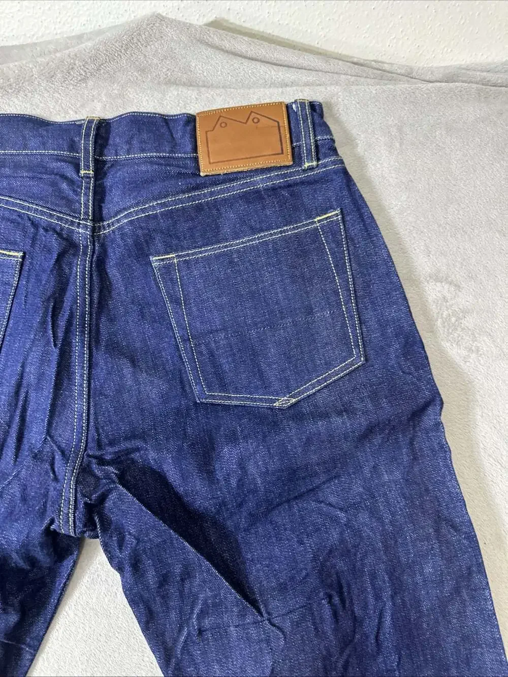 Blackhorse Lane Ateliers Jeans Men’s 33x33 Raw Selvedge Denim Indigo London